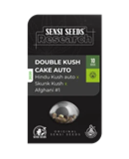 SENSI SEEDS RESEARCH - DOUBLE KUSH CAKE AUTO FEM | 3 SEEDS