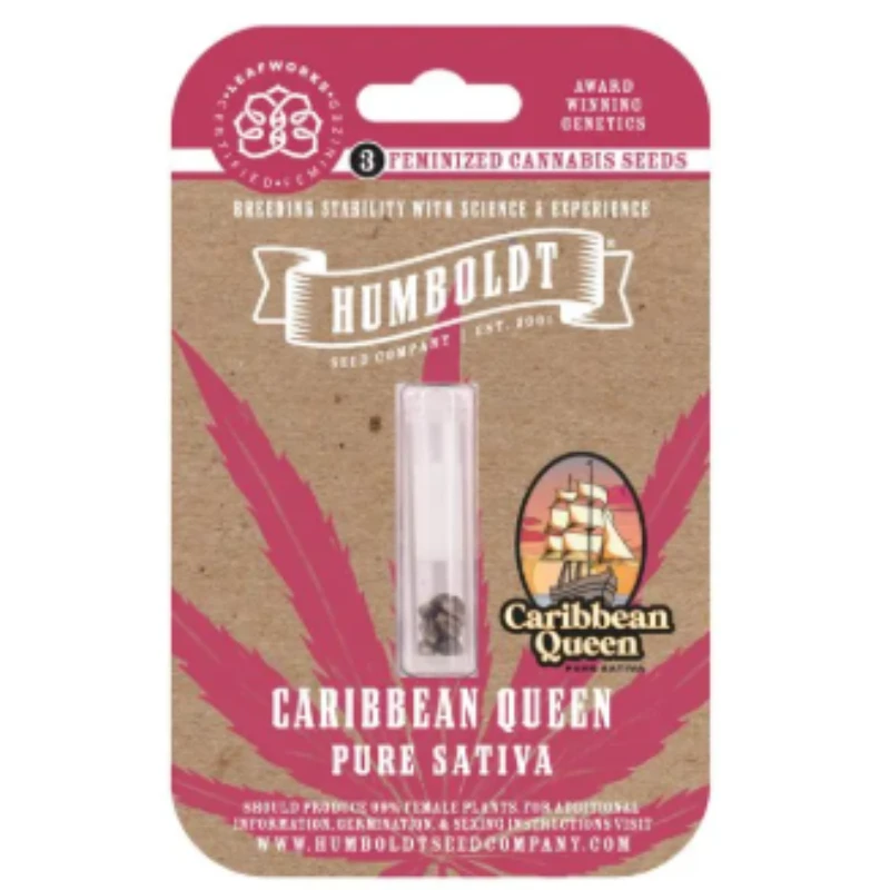 HSCCQ-3-F - HUMBOLDT SEEDS COMPANY - CARIBBEAN QUEEN FEM | 3 SEMILLAS