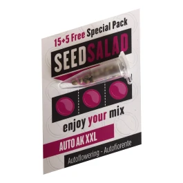 SEX00215PIP - SEEDSALAD - AUTO AK XXL FEM | 15+5 SEMILLAS GRATIS