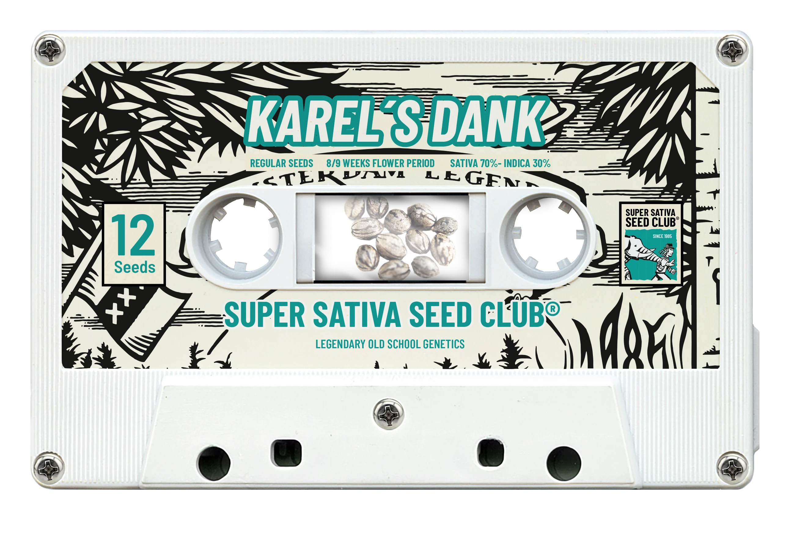 SSSC091201 - SUPER SATIVA SEED CLUB - KAREL'S DANK REG | 12 SEMILLAS