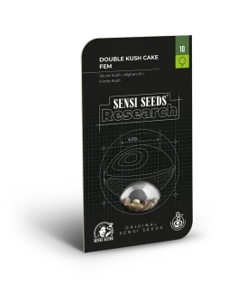 SENSI SEEDS RESEARCH - DOUBLE KUSH CAKE FEM | 3 SEMI